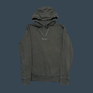 Armani Exchange Mens Olive Green Hoodie Sweatshirt Pullover Long Sleeves Drawstr